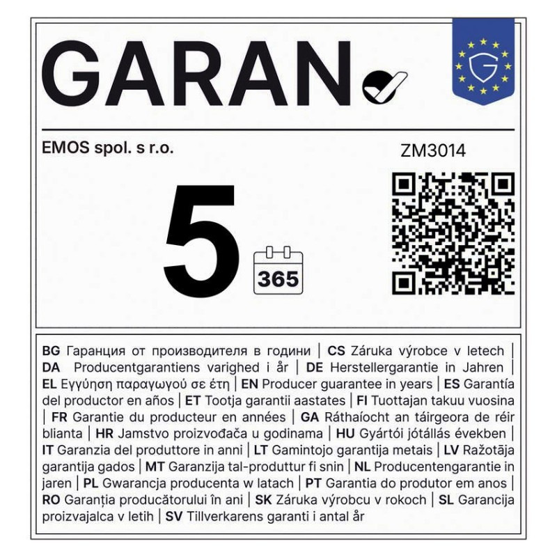 Modul núdzového osvetlenia pre ZM3012 FLERI, 1 W/3 h 10