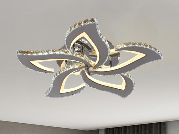 LED stropný luster + diaľkový ovládač 100W - J3336/CH 11