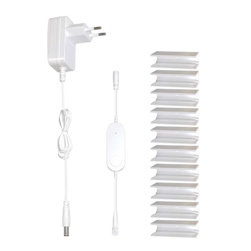 GoSmart Flexibilný LED pásik NEON biely, 3 m, 23 W, RGBIC stmievateľný, WiFi 7