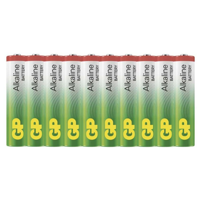 Alkalická batéria GP Alkaline LR03 (AAA), 10 ks