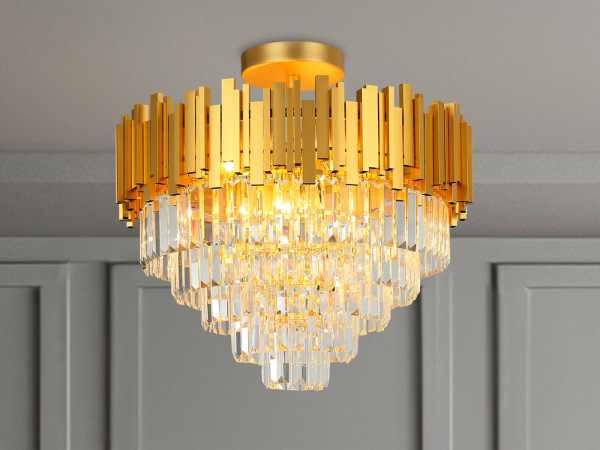 PLAZA krištáľový stropný luster - N2201 4