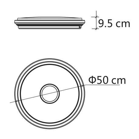 Stropné svietidlo, plast biely chróm, plast satinovaný, krištál akrylový, trblietavý efekt, 200-3100 12