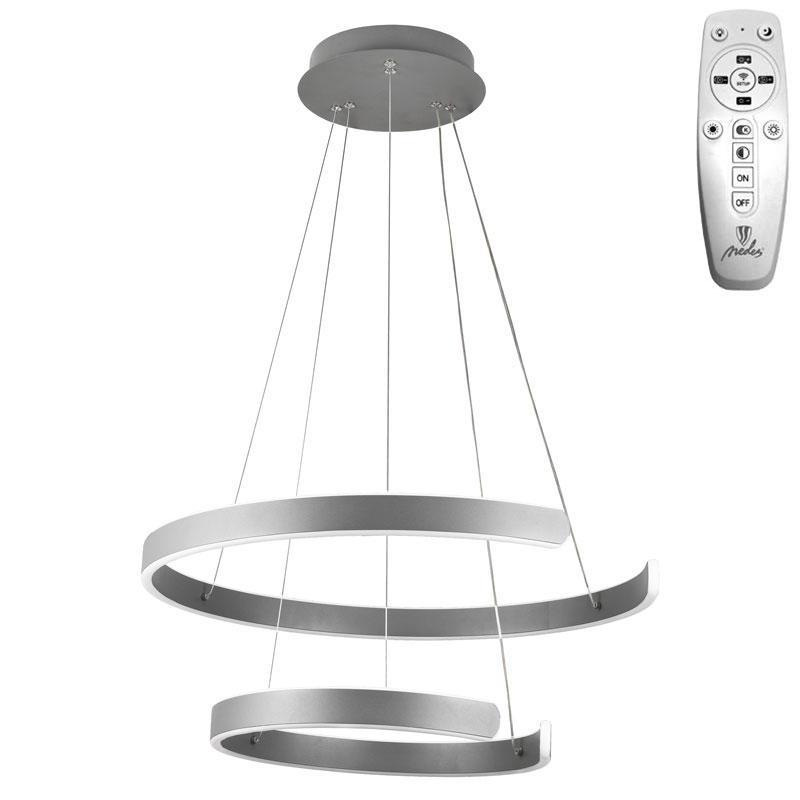LED závesná lampa na lanku + diaľkový ovládač 120W - J4328/S 9