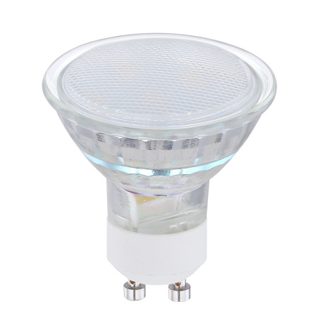 LED žiarovka, sklo satinované, Ø50, V:53, 1xGU10 LED 3W 230V, 250lm, 3000K. 6