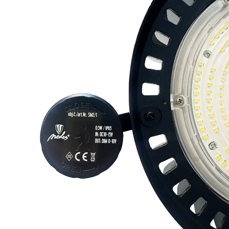LED svietidlo High Bay UFO 200W / IP65 / 5000K / 1-10V - LU323/1 3