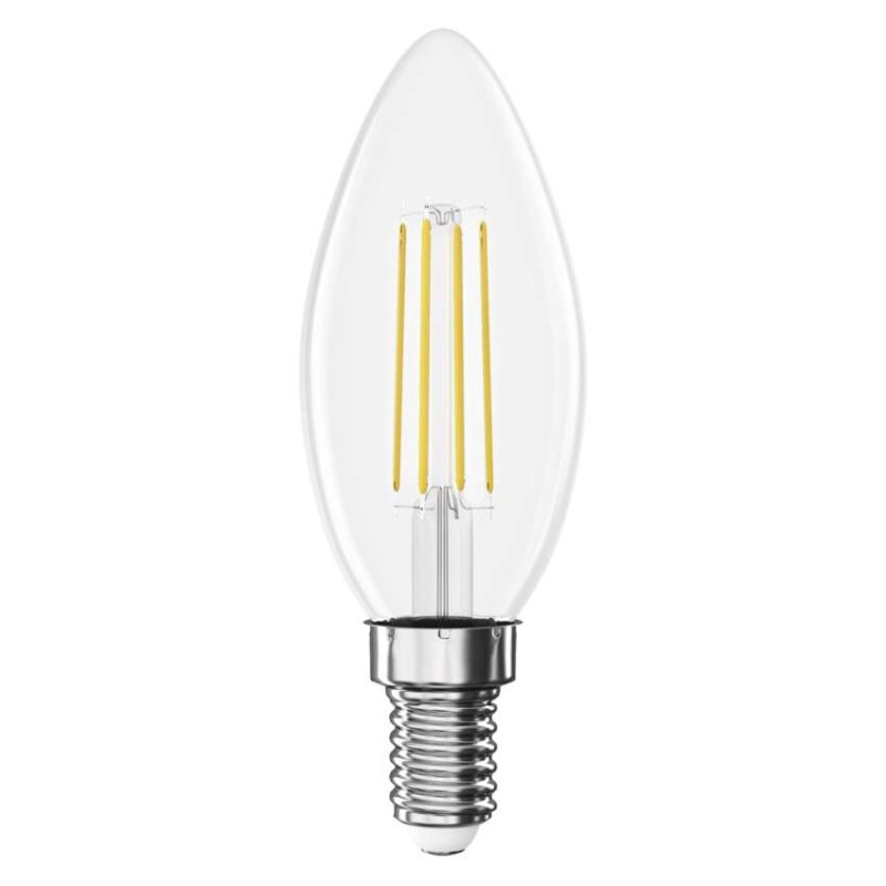 LED žiarovka Filament sviečka / E14 / 1,8 W (25 W) / 250 lm / Teplá biela 2