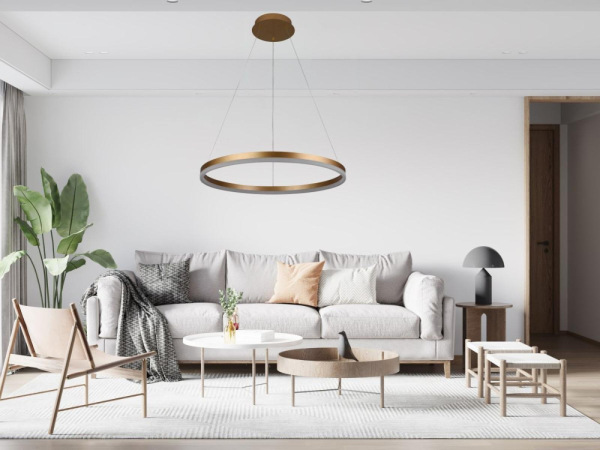 LED závesná lampa na lanku + diaľkový ovládač 42W - J4308/G 3