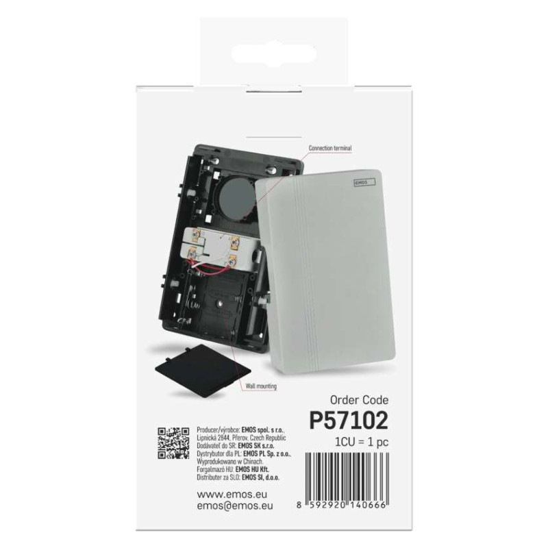 Drôtový zvonček P57102 10