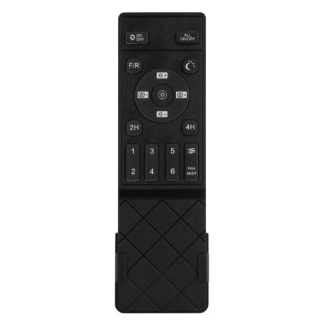 Stropný ventilátor, kov/plast imitácia dreva, stmievateľný, viac rýchlostí pomocou nástenného vypína 6