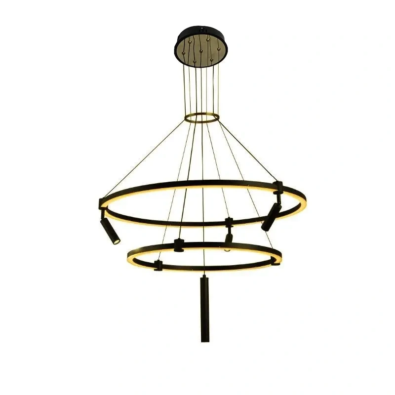 LED závesné svietidlo na lanku + diaľkový ovládač 140W - J7304/B 10