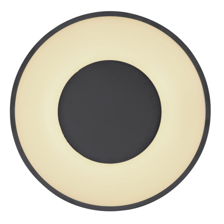 Stropné svietidlo, kov čierny, plast opál, pamäťová funkcia, nočné svetlo, stmievateľné, diaľkové ov 3