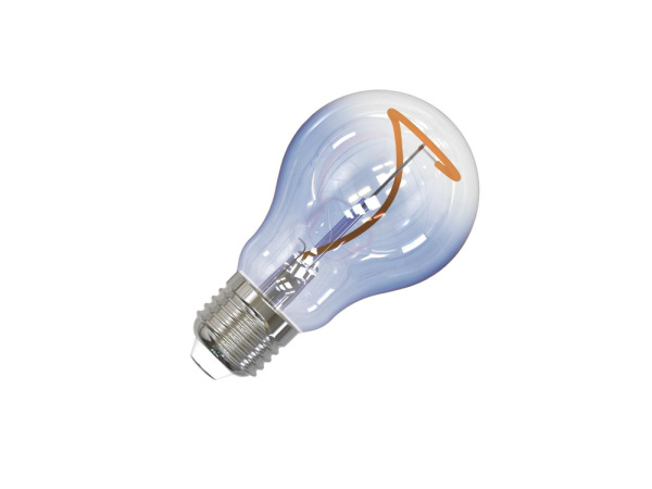 LED dekoratívna žiarovka / filament SHAPE 4W BLUE - A60 / E27 / 1800K - ZSF105 5
