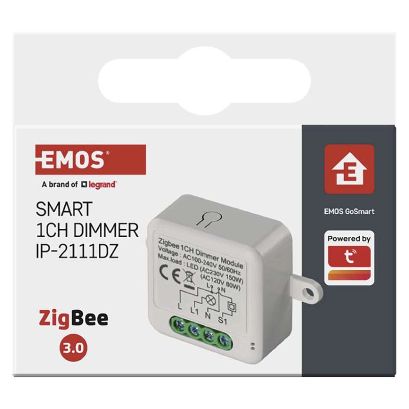 GoSmart modul stmievania IP-2111DZ, ZigBee, 1-kanálový 11