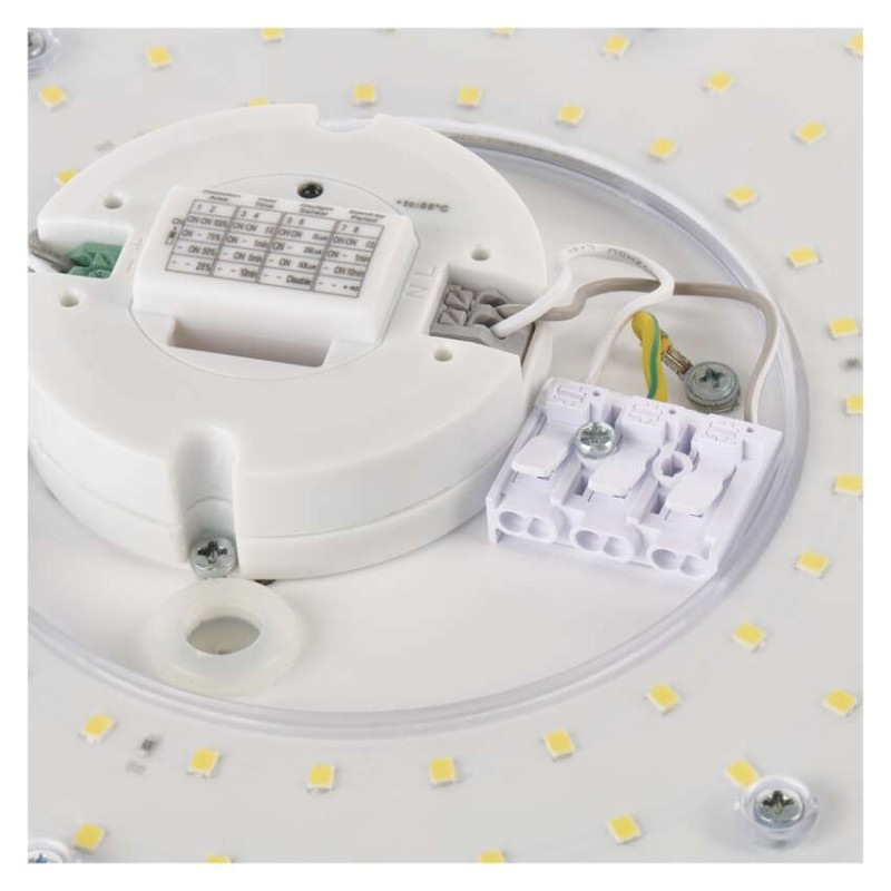 LED stropné svietidlo TIVI, A CLASS, okrúhle biele 8,6W, IP44, Neutrálna biela 13