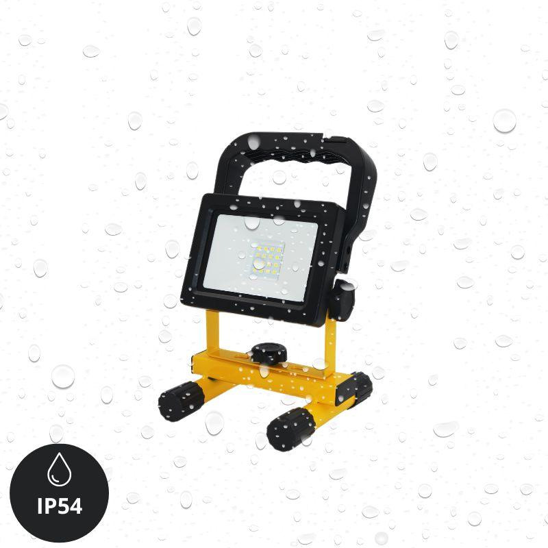 LED prenosné pracovné nabíjacie svietidlo 10W - WL20R 7