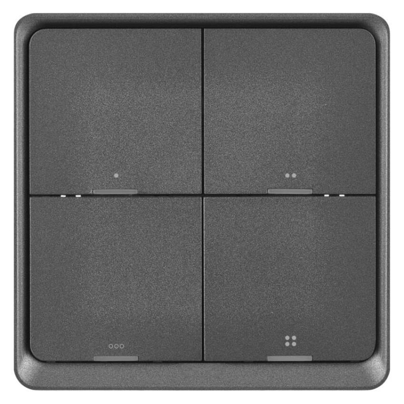 GoSmart Prenosný ovládač scén IP-2004ZB, ZigBee 3.0, 4-tlačidlový 3