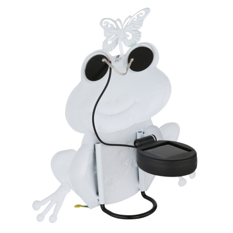 Solárne svietidlo, kov, zelený matný, viacfarebný, plast čierny matný, vypínač, batéria súčasťou bal 4