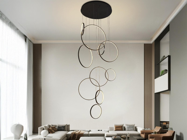 LED závesné svietidlo s diaľkovým ovládačom 290W - J4371/B 6