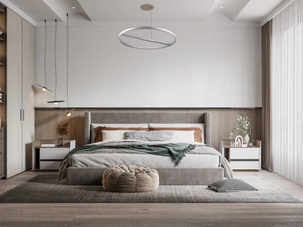 LED závesné svietidlo s diaľkovým ovládačom 95W - J7308/W 11