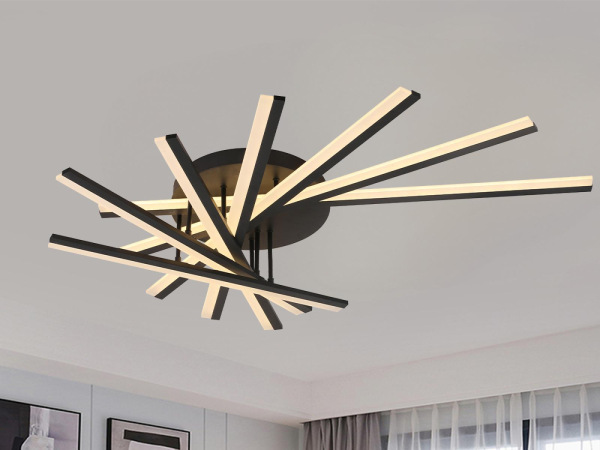 LED stropné svietidlo s diaľkovým ovládačom 120W - J3345/B 2