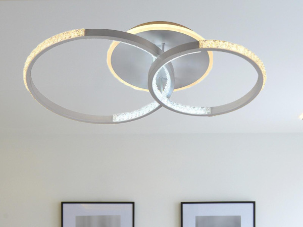 LED stropné svietidlo + diaľkový ovládač 55W - J3302/W 8