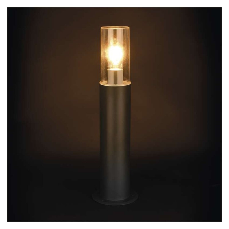 Záhradné stĺpikové svietidlo ZALA, 14 x 14 x 50 cm, 1 x E27, 15 W