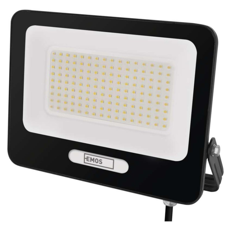 LED reflektor GLARO 100W, čierny, IP65, 10000 lm, neutrálna biela 1