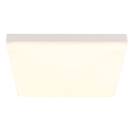 Stropné svietidlo, plast biely, DxŠxV: 300x300x50mm, vrátane LED 18W 230V, zdroj 2000lm, výstup 1090 8