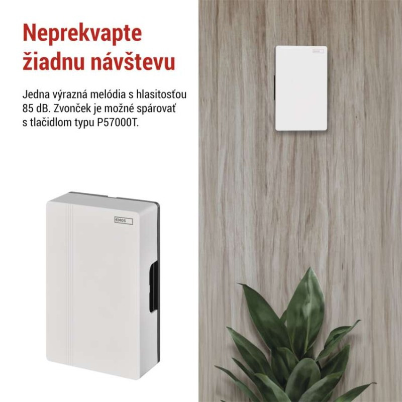 Drôtový zvonček P57102 4