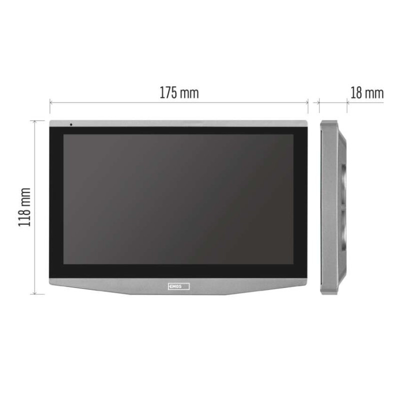 GoSmart Prídavný monitor IP-700B domáceho videovrátnika IP-700A 12