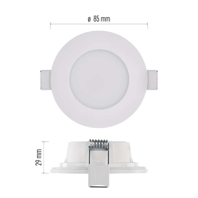LED bodové svietidlo LORI 4,5W 345LM IP65 CCT bielá 3