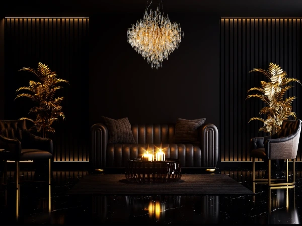 Luxusný závesný krištáľový luster 12 x G9 - CA061/800 3