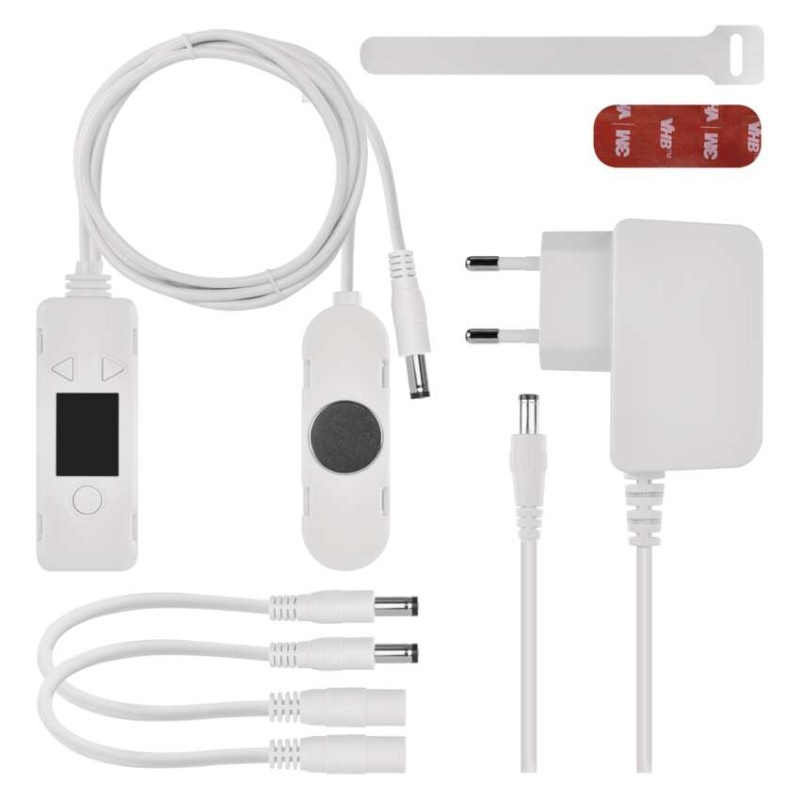 Ventilátor pod radiátor TRIO, biely 9