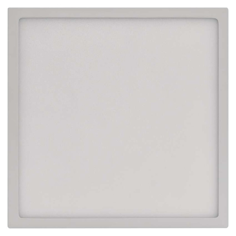LED prisadené svietidlo, štvorec, biele, 21W, CCT 6