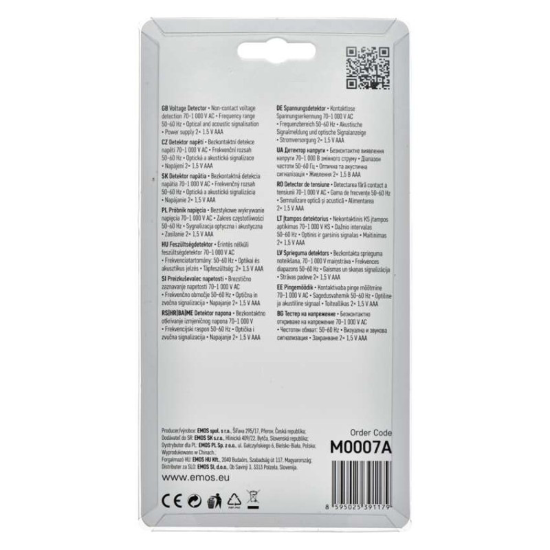 Detektor napätia VT-150 2