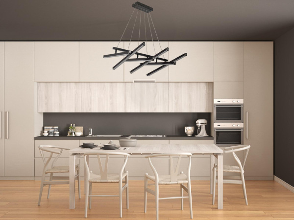 LED závesné svietidlo s diaľkovým ovládačom 90W - J3374/BCH 6