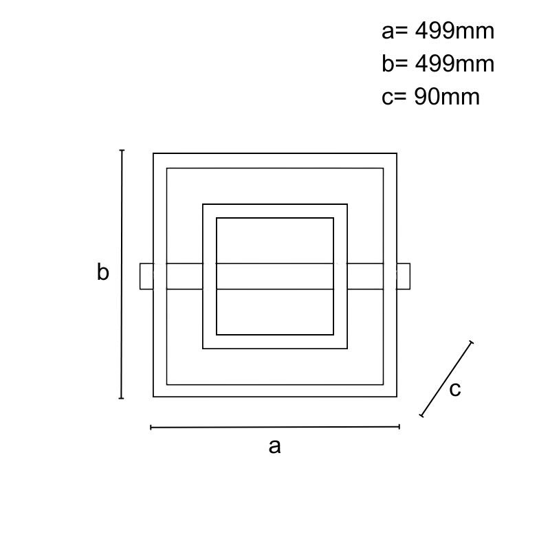 LED stropné svietidlo s diaľkovým ovládačom 70W - J3365/B 11