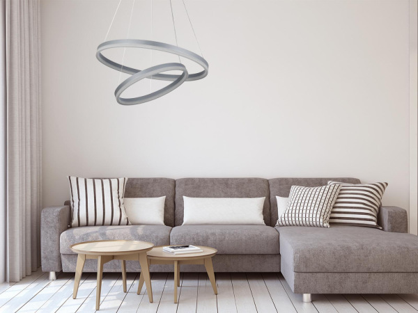 LED závesná lampa na lanku + diaľkový ovládač 70W - J4310/S 10