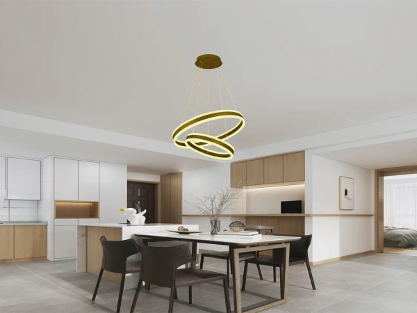 LED visiaca lampa + diaľkový ovládač 135W - J4317/G 7