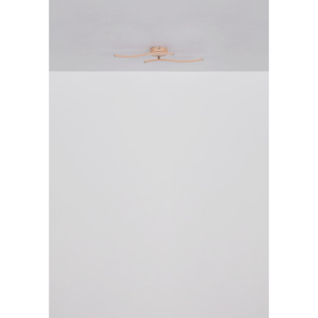 Stropné svetlo plast biely, plast biely, výkyvné rameno, DxŠxV: 515x100x72mm, rozmery ramien: 34,5 x 7