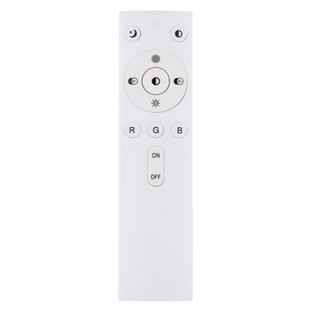 Stropné svietidlo, kov biely, plast vo farbe kávy, plast biely, stmievateľné, fixácia farieb, zmena 10