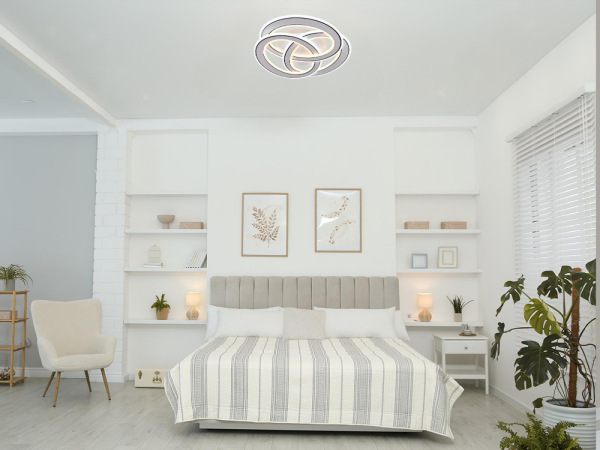 LED stropné svietidlo s diaľkovým ovládačom 130W - J1328/W 12