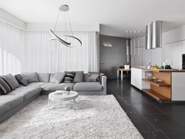 LED závesné svietidlo + diaľkový ovládač 70W - J4331/W 4