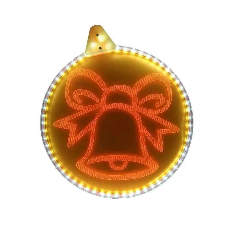 Vianočná dekorácia Guľa so zvončekom - ML04 1