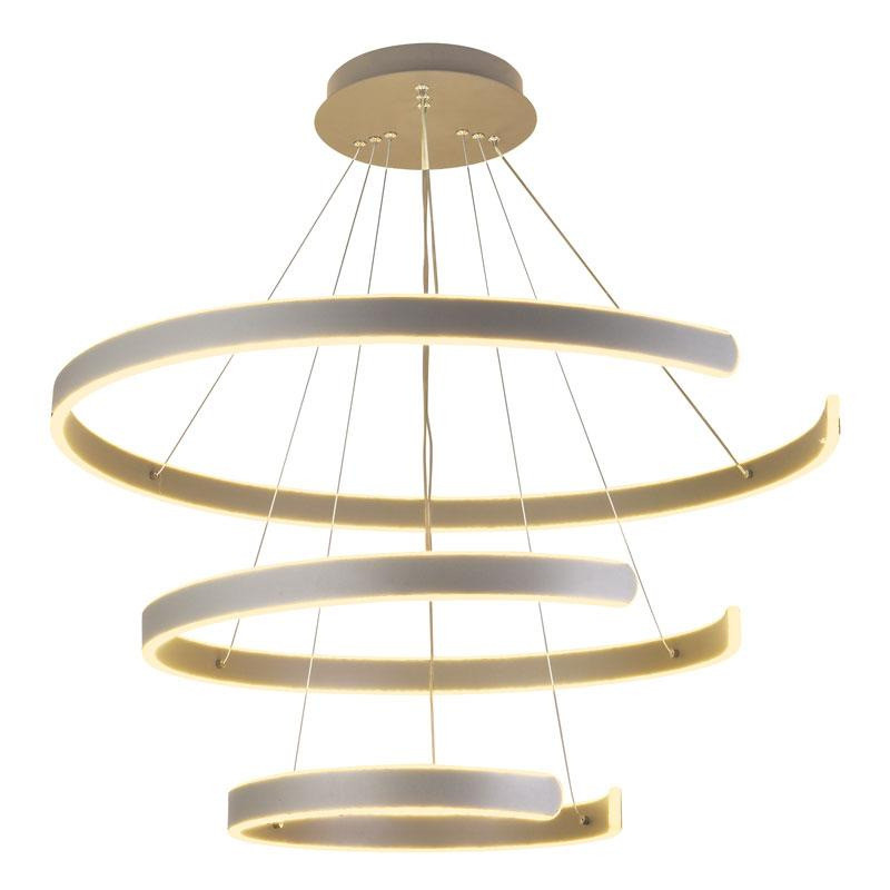 LED visiace svietidlo + diaľkový ovládač 220W - J4329/S 8