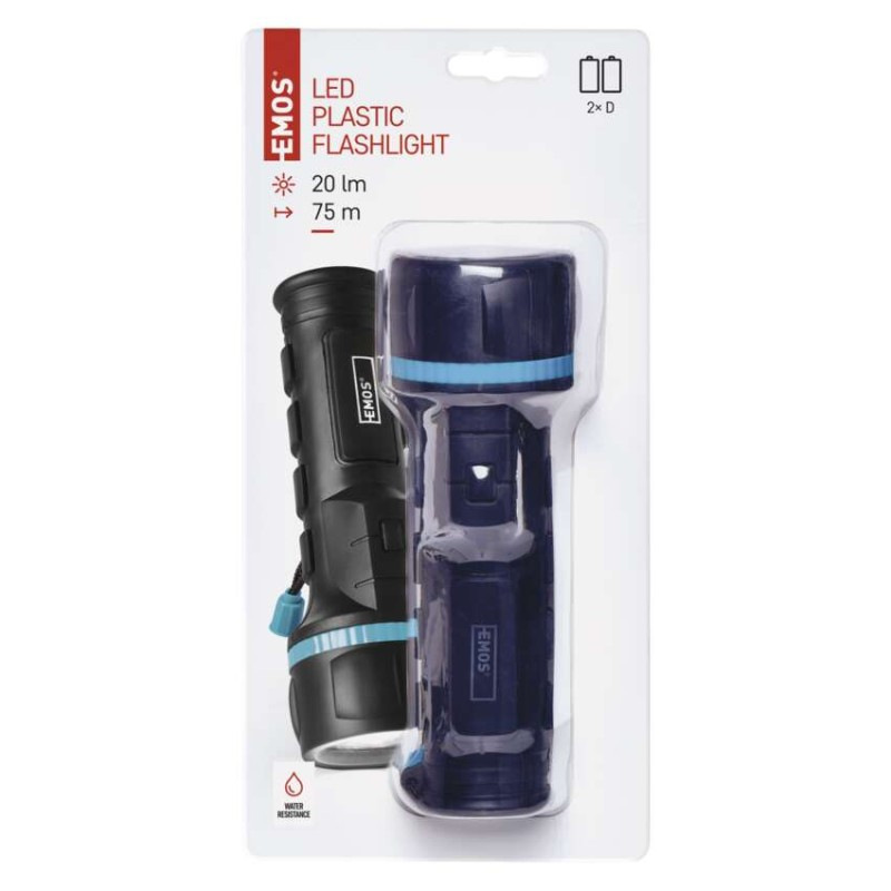 LED ručné svietidlo P3862, 20 lm,2× D 1