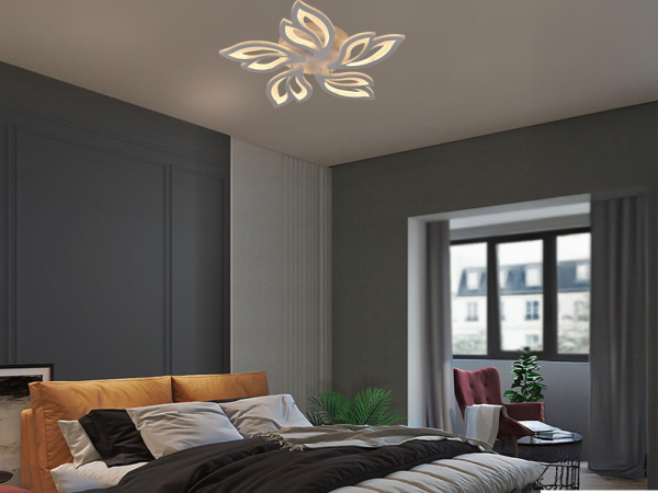 LED stropná lampa + diaľkový ovládač 65W - J3319/W 6