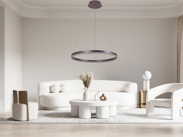 LED závesná lampa na lanku + diaľkový ovládač 42W - J4308/BR 10