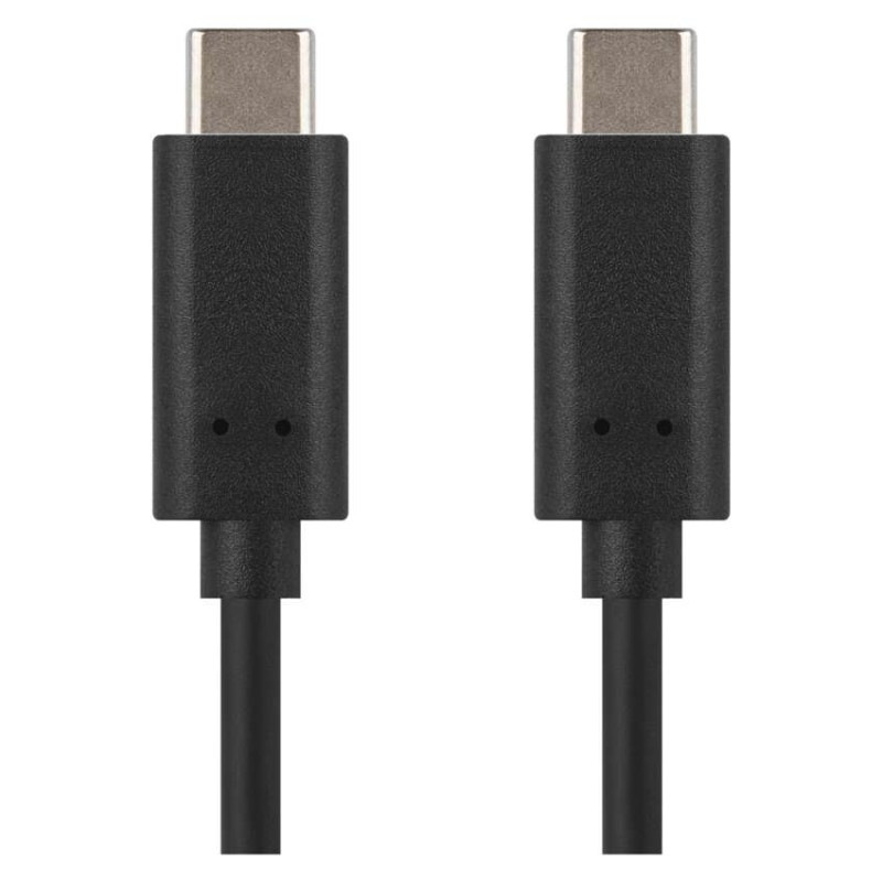Nabíjací a dátový kábel USB-C 3.1 / USB-C 3.1, 1 m, čierny