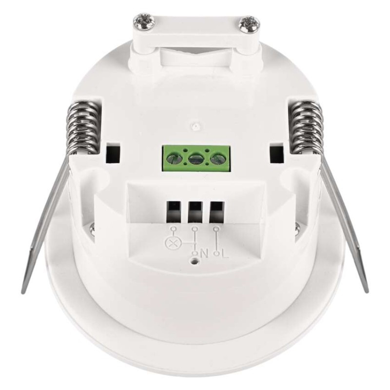 Mikrovlnný senzor prítomnosti IP20 24GHZ 2000W, biela 12